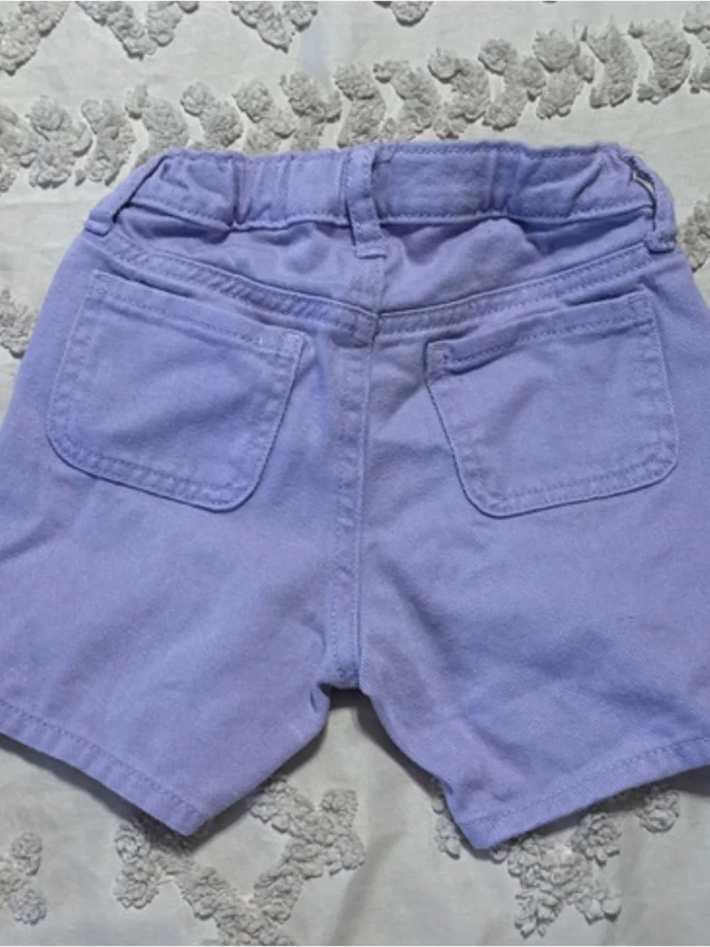 Old Navy Lilac Button-Front Kids Shorts